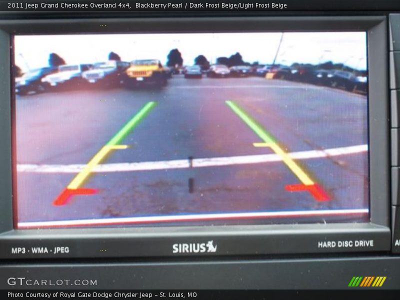 Blackberry Pearl / Dark Frost Beige/Light Frost Beige 2011 Jeep Grand Cherokee Overland 4x4