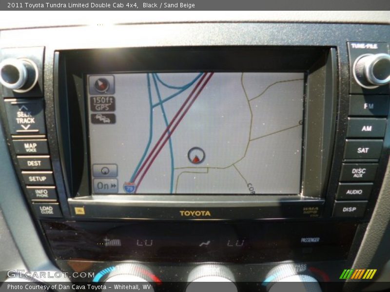 Black / Sand Beige 2011 Toyota Tundra Limited Double Cab 4x4