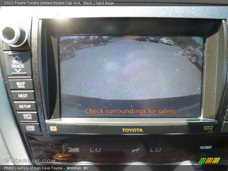 Black / Sand Beige 2011 Toyota Tundra Limited Double Cab 4x4
