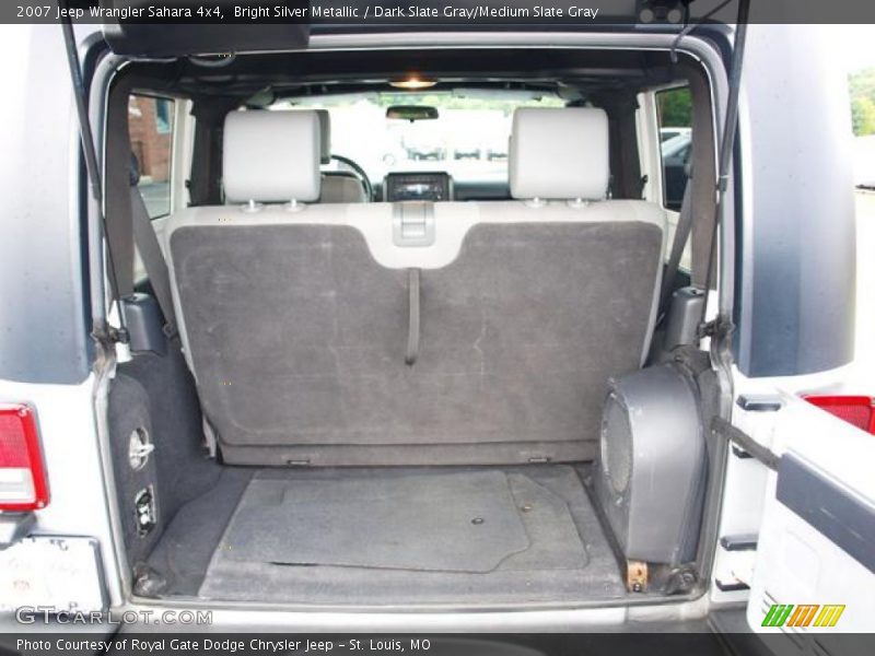 Bright Silver Metallic / Dark Slate Gray/Medium Slate Gray 2007 Jeep Wrangler Sahara 4x4