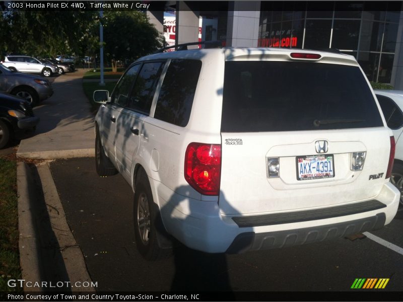 Taffeta White / Gray 2003 Honda Pilot EX 4WD