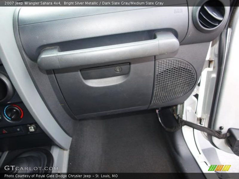 Bright Silver Metallic / Dark Slate Gray/Medium Slate Gray 2007 Jeep Wrangler Sahara 4x4