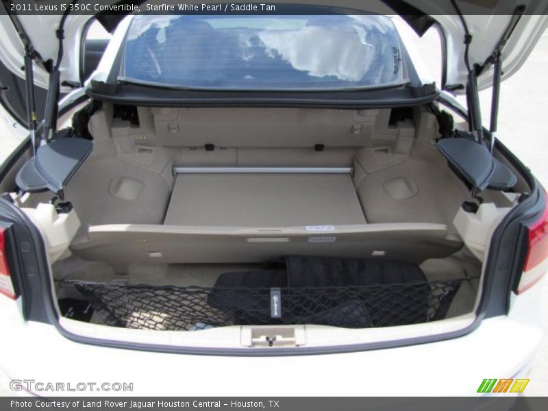Starfire White Pearl / Saddle Tan 2011 Lexus IS 350C Convertible