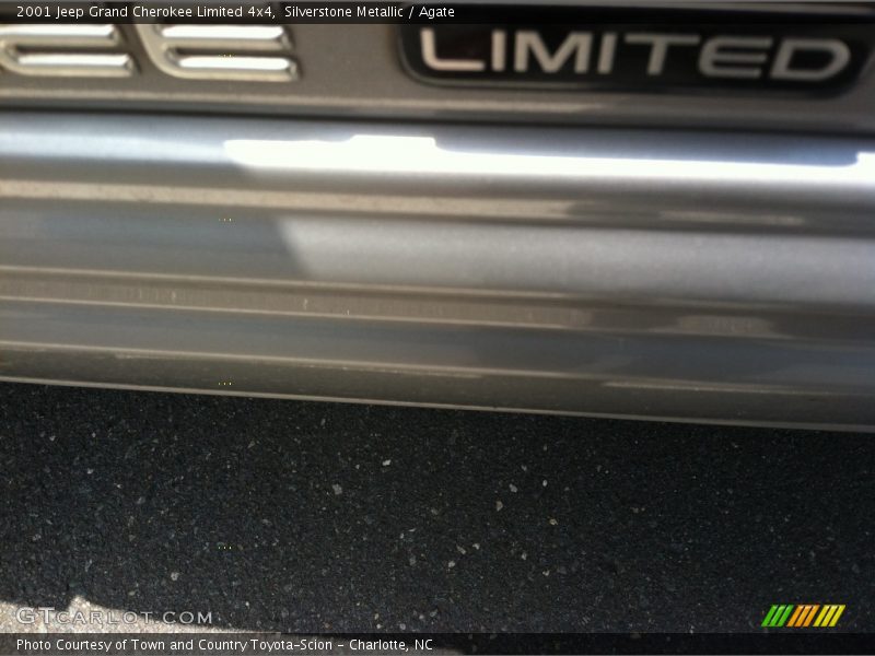 Silverstone Metallic / Agate 2001 Jeep Grand Cherokee Limited 4x4