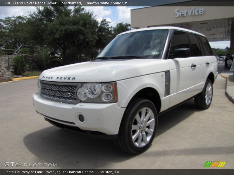 Chawton White / Sand/Jet 2006 Land Rover Range Rover Supercharged