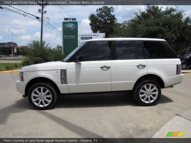 Chawton White / Sand/Jet 2006 Land Rover Range Rover Supercharged