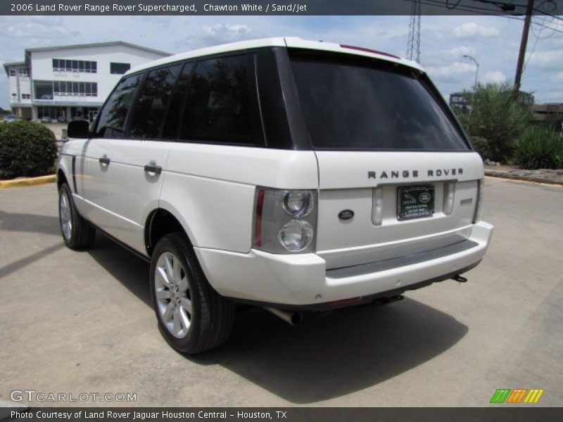 Chawton White / Sand/Jet 2006 Land Rover Range Rover Supercharged