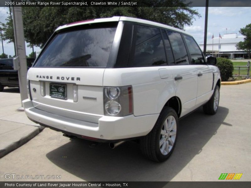 Chawton White / Sand/Jet 2006 Land Rover Range Rover Supercharged