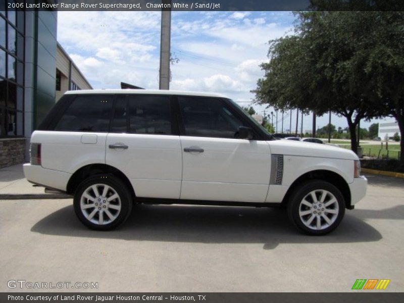 Chawton White / Sand/Jet 2006 Land Rover Range Rover Supercharged