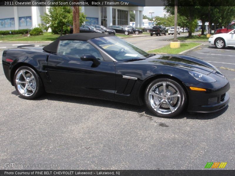  2011 Corvette Grand Sport Convertible Black