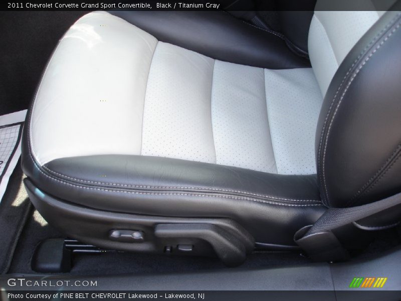 Front Seat of 2011 Corvette Grand Sport Convertible