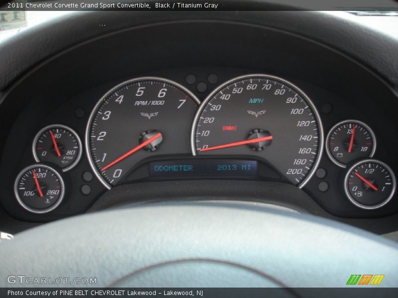  2011 Corvette Grand Sport Convertible Grand Sport Convertible Gauges