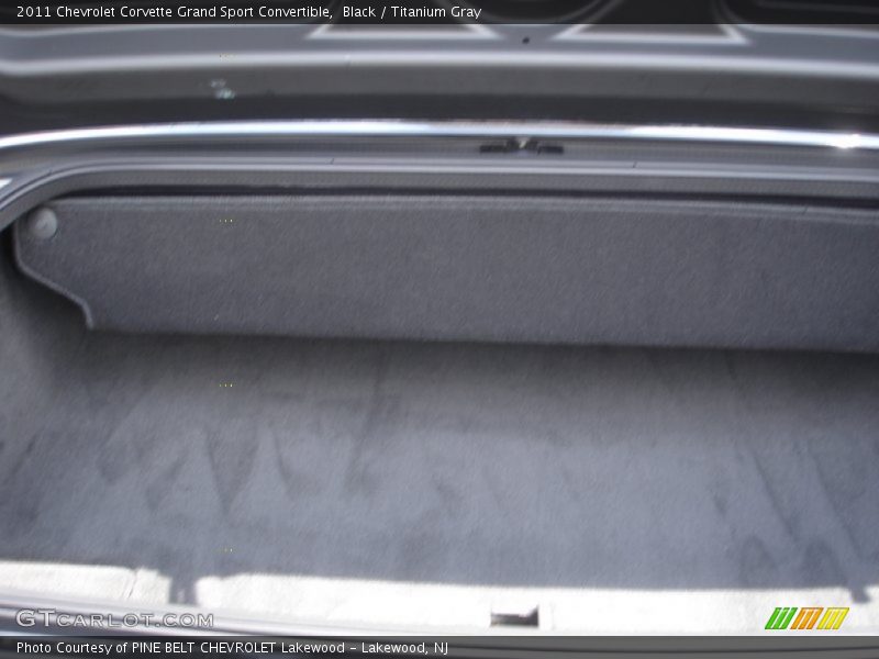 Black / Titanium Gray 2011 Chevrolet Corvette Grand Sport Convertible