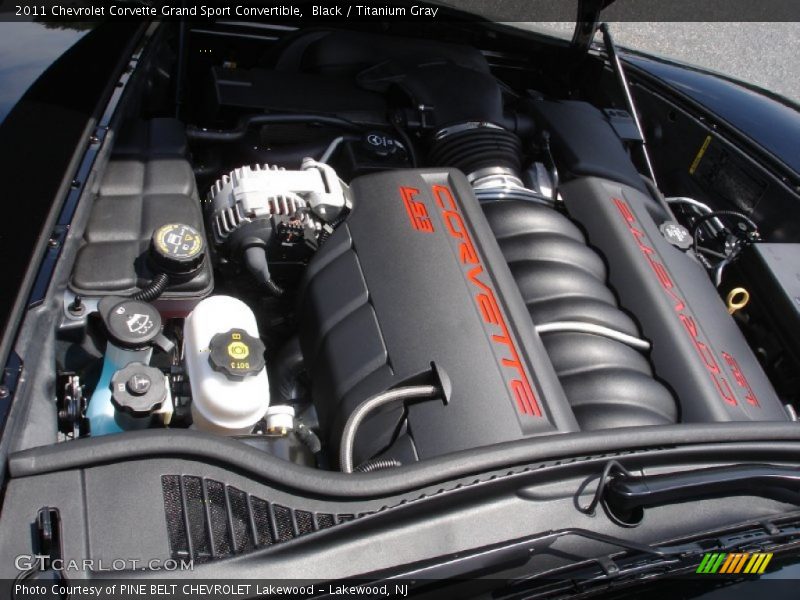  2011 Corvette Grand Sport Convertible Engine - 6.2 Liter OHV 16-Valve LS3 V8