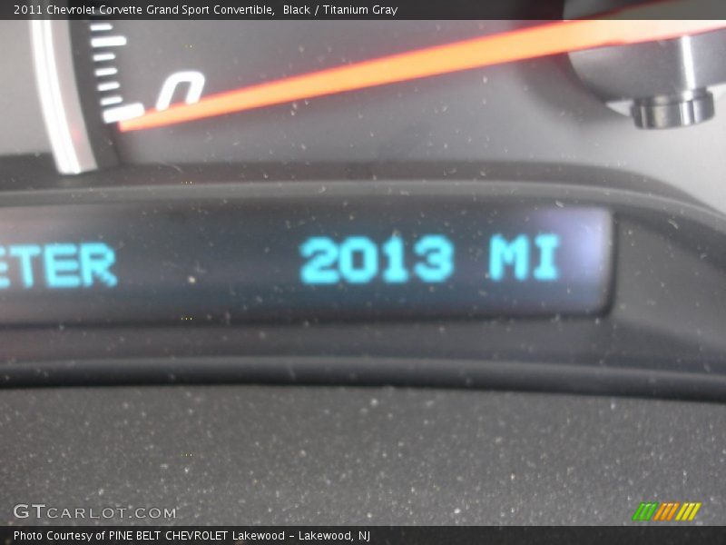 Black / Titanium Gray 2011 Chevrolet Corvette Grand Sport Convertible