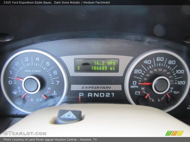 Dark Stone Metallic / Medium Parchment 2005 Ford Expedition Eddie Bauer