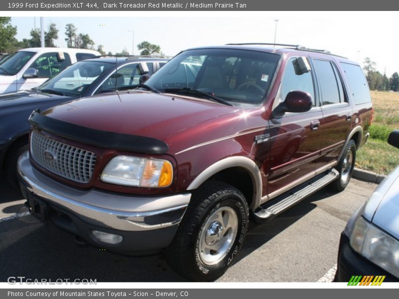 Dark Toreador Red Metallic / Medium Prairie Tan 1999 Ford Expedition XLT 4x4
