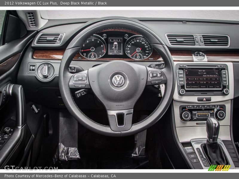 Dashboard of 2012 CC Lux Plus
