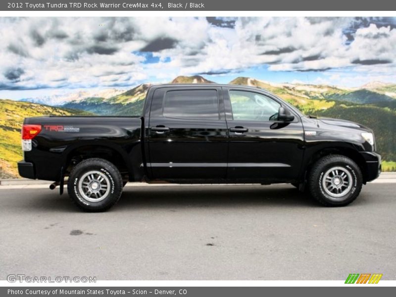 Black / Black 2012 Toyota Tundra TRD Rock Warrior CrewMax 4x4