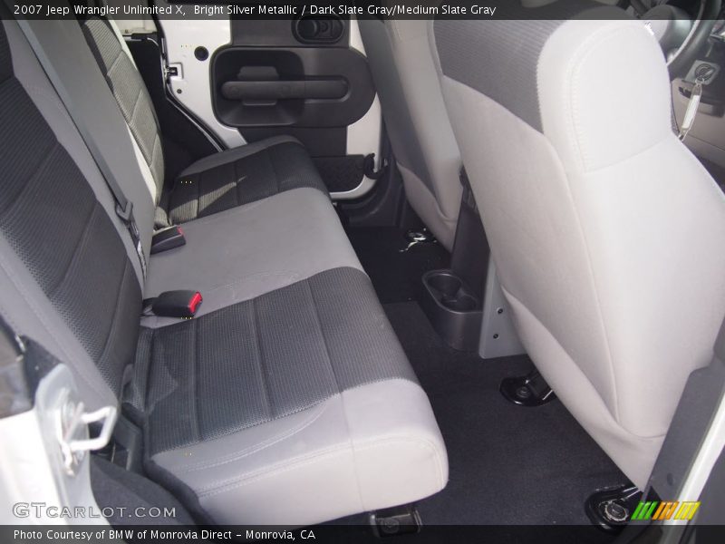 Bright Silver Metallic / Dark Slate Gray/Medium Slate Gray 2007 Jeep Wrangler Unlimited X