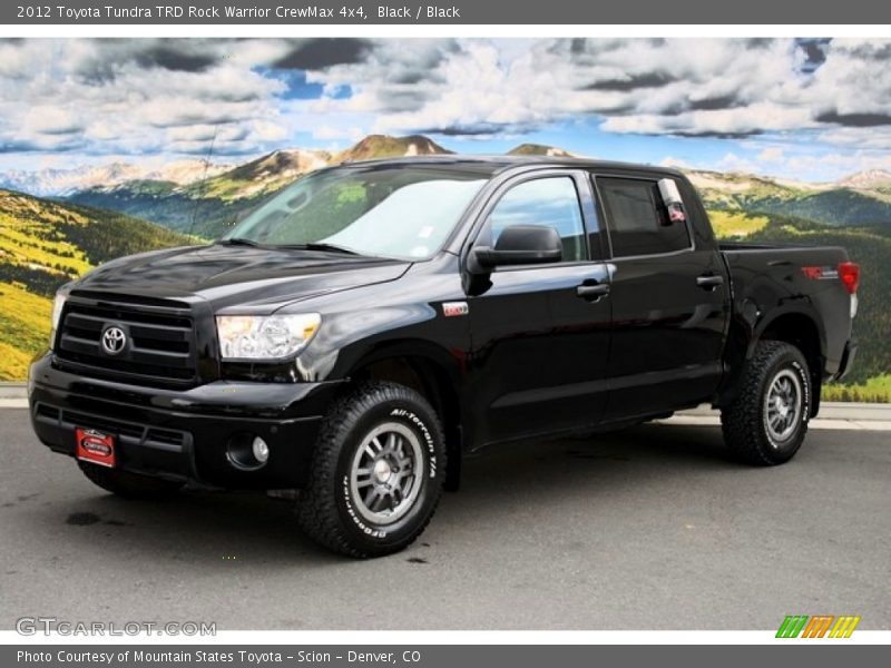 Black / Black 2012 Toyota Tundra TRD Rock Warrior CrewMax 4x4