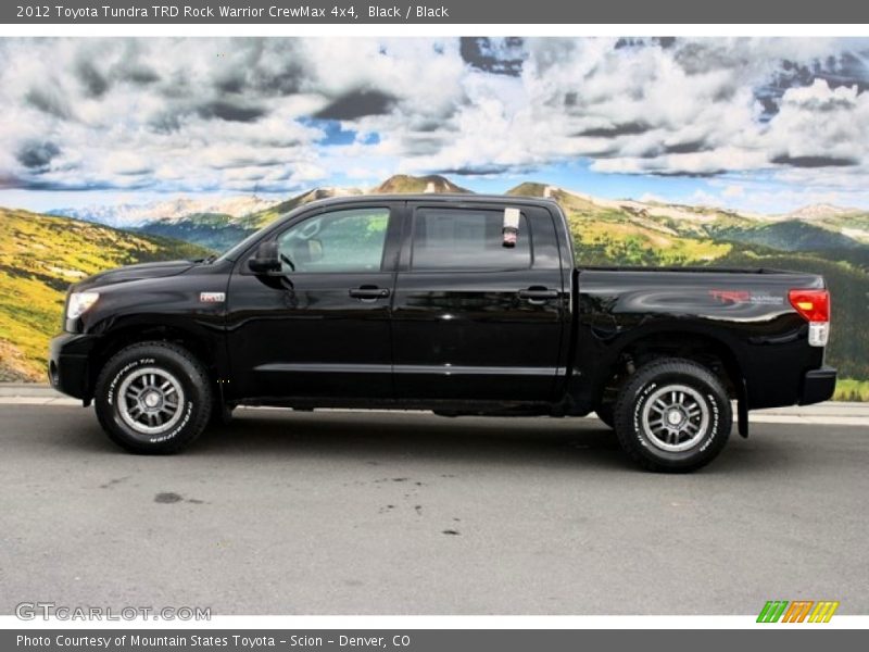 Black / Black 2012 Toyota Tundra TRD Rock Warrior CrewMax 4x4