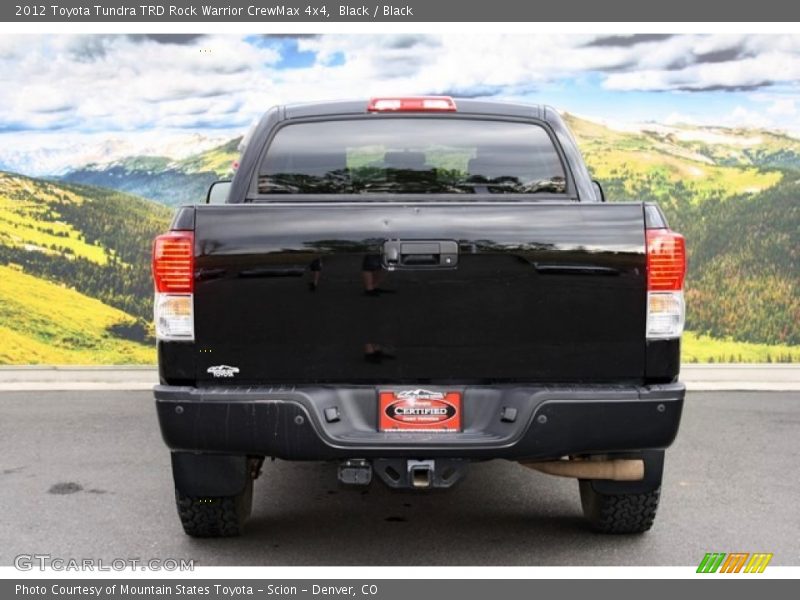Black / Black 2012 Toyota Tundra TRD Rock Warrior CrewMax 4x4