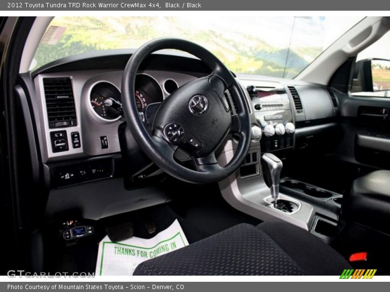 Black / Black 2012 Toyota Tundra TRD Rock Warrior CrewMax 4x4