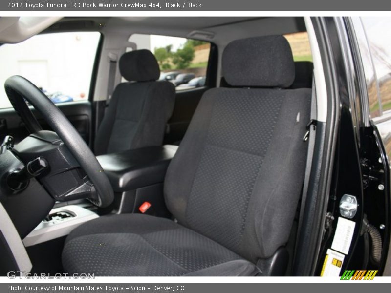 Black / Black 2012 Toyota Tundra TRD Rock Warrior CrewMax 4x4