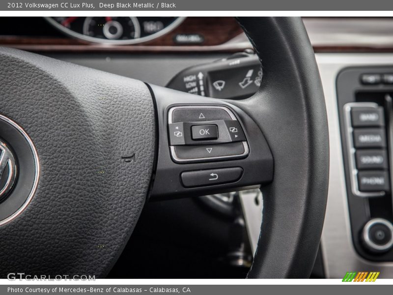 Controls of 2012 CC Lux Plus