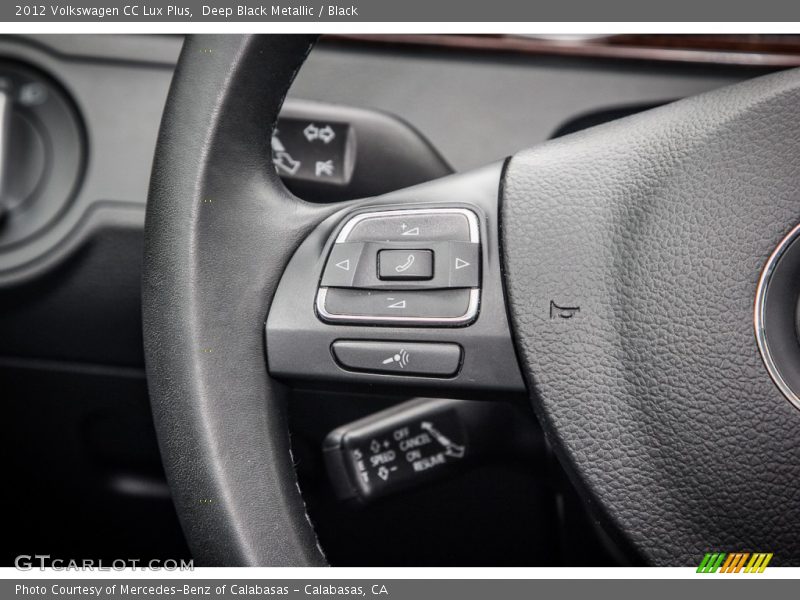 Controls of 2012 CC Lux Plus