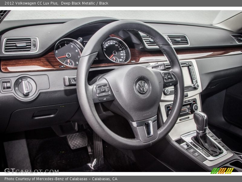 Dashboard of 2012 CC Lux Plus