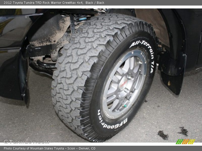 Black / Black 2012 Toyota Tundra TRD Rock Warrior CrewMax 4x4
