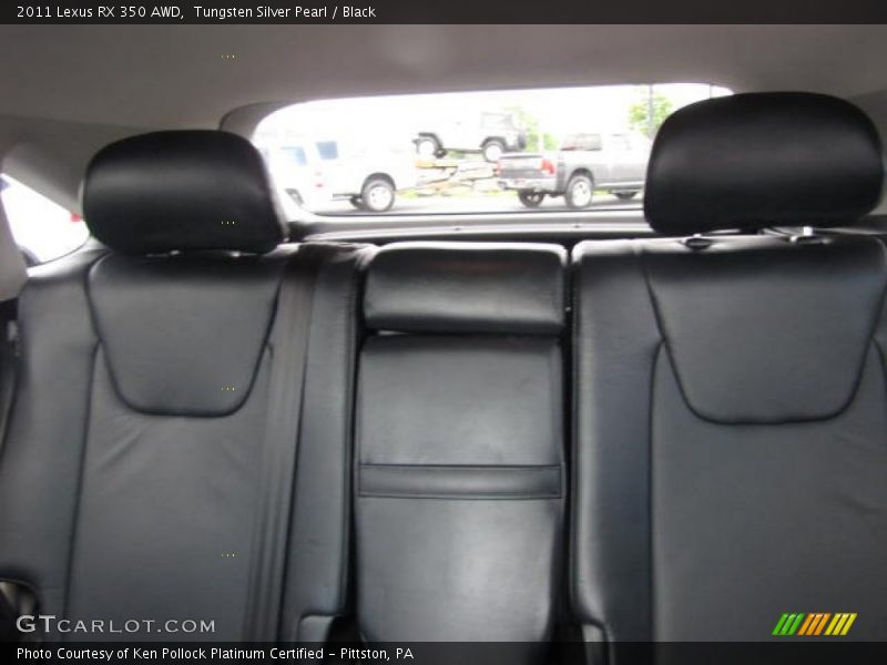 Tungsten Silver Pearl / Black 2011 Lexus RX 350 AWD