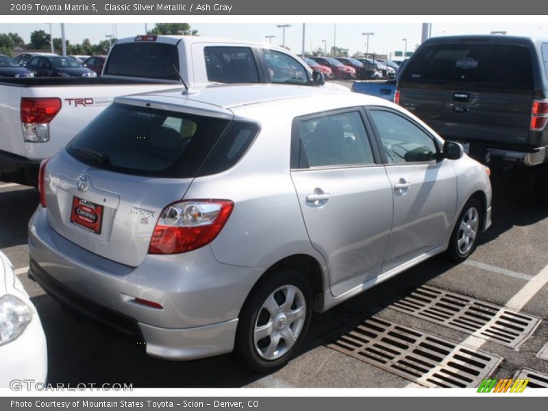 Classic Silver Metallic / Ash Gray 2009 Toyota Matrix S