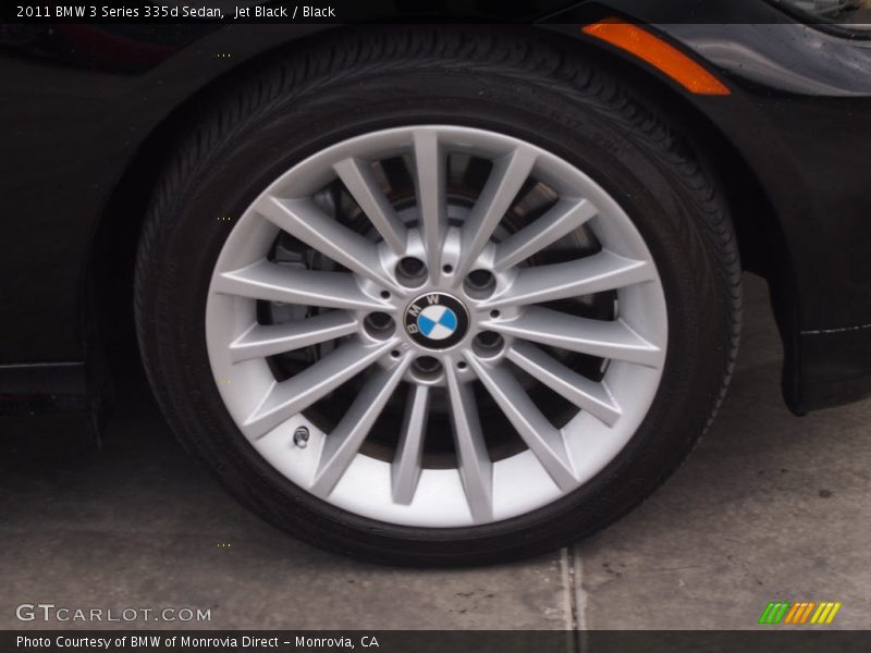 Jet Black / Black 2011 BMW 3 Series 335d Sedan