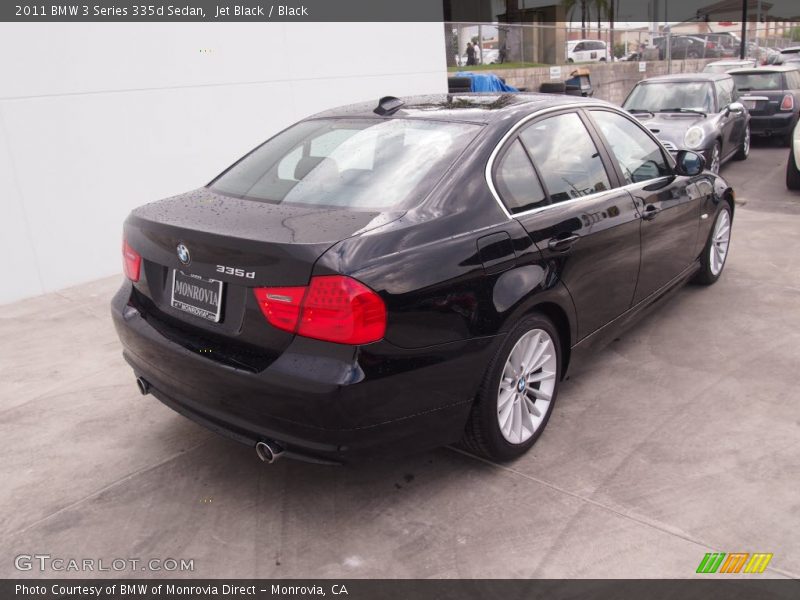Jet Black / Black 2011 BMW 3 Series 335d Sedan