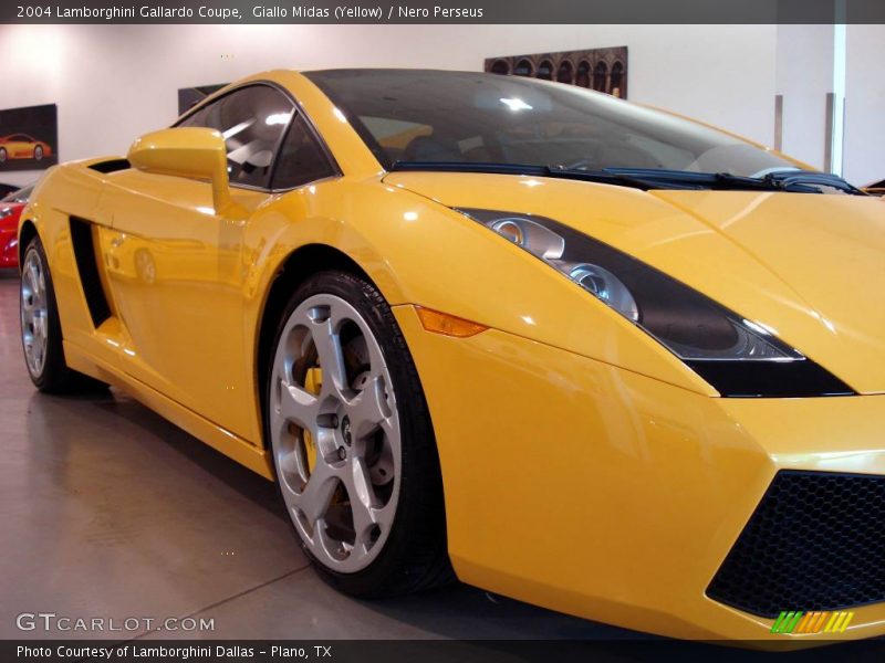 Giallo Midas (Yellow) / Nero Perseus 2004 Lamborghini Gallardo Coupe