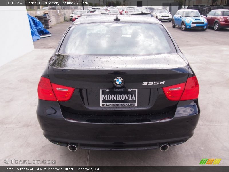 Jet Black / Black 2011 BMW 3 Series 335d Sedan