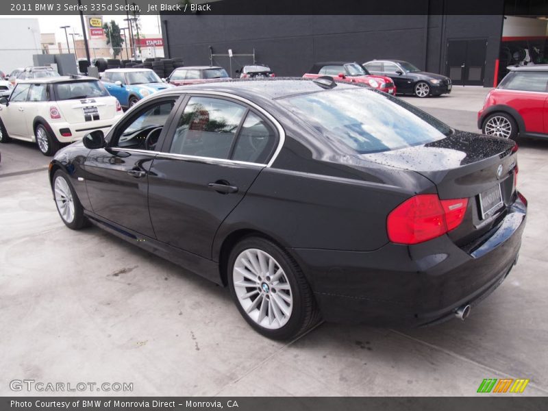 Jet Black / Black 2011 BMW 3 Series 335d Sedan