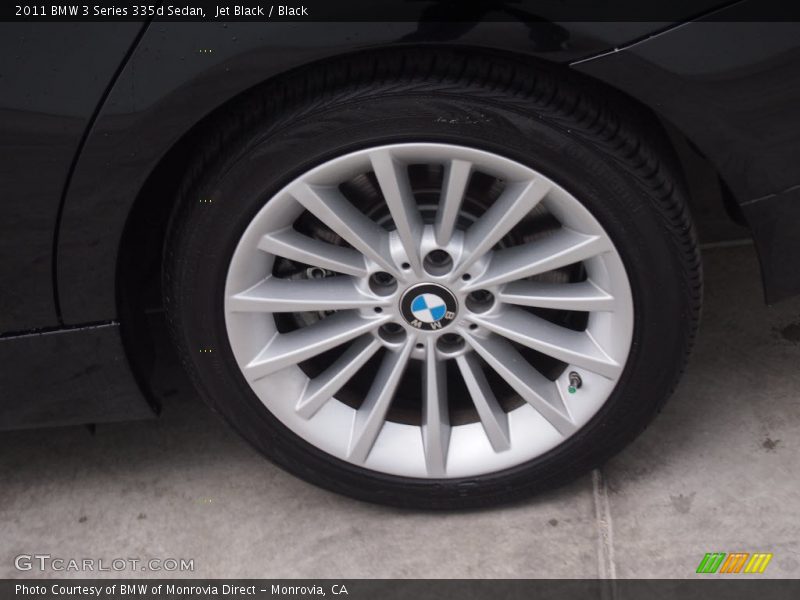 Jet Black / Black 2011 BMW 3 Series 335d Sedan