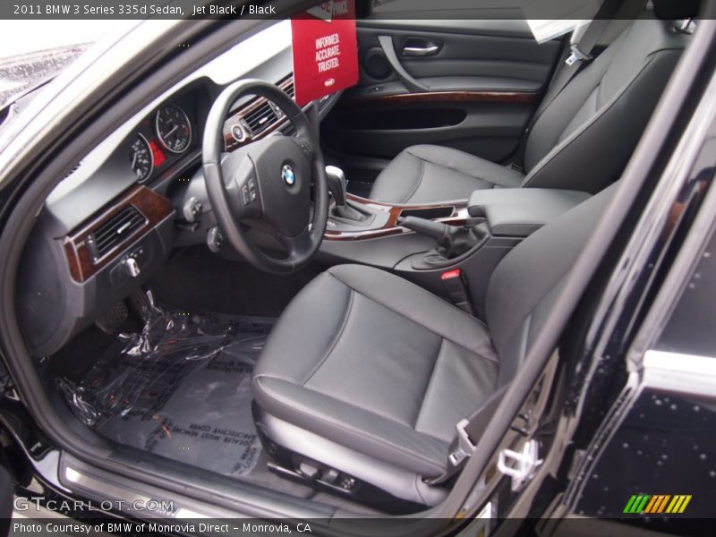 Jet Black / Black 2011 BMW 3 Series 335d Sedan
