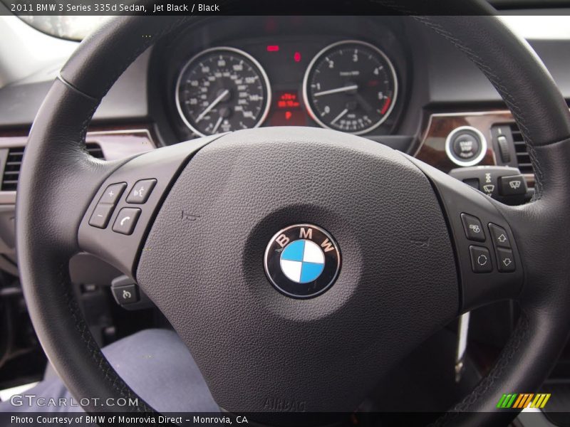 Jet Black / Black 2011 BMW 3 Series 335d Sedan