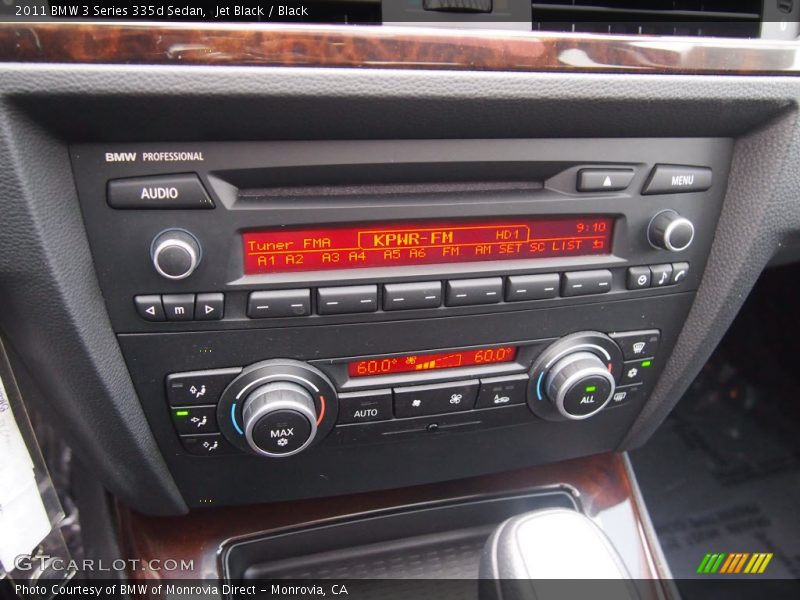 Jet Black / Black 2011 BMW 3 Series 335d Sedan