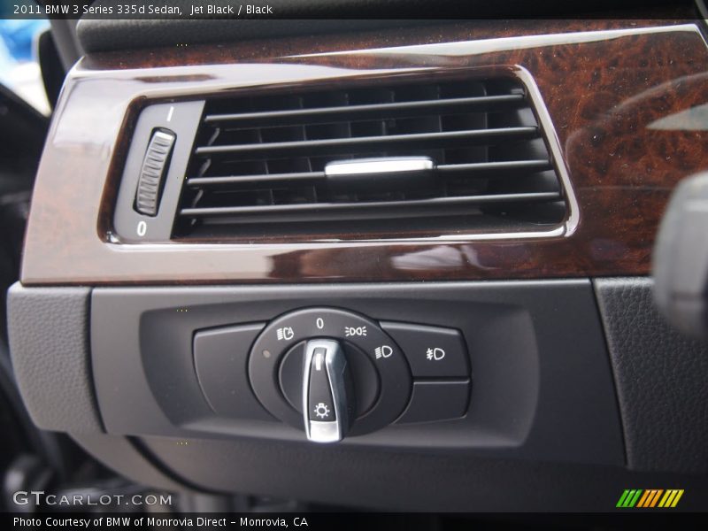 Jet Black / Black 2011 BMW 3 Series 335d Sedan