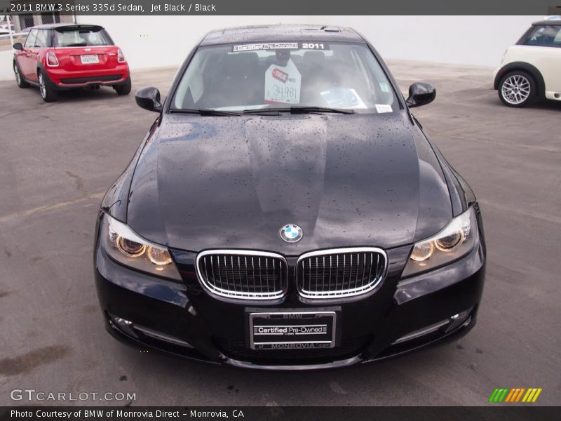 Jet Black / Black 2011 BMW 3 Series 335d Sedan
