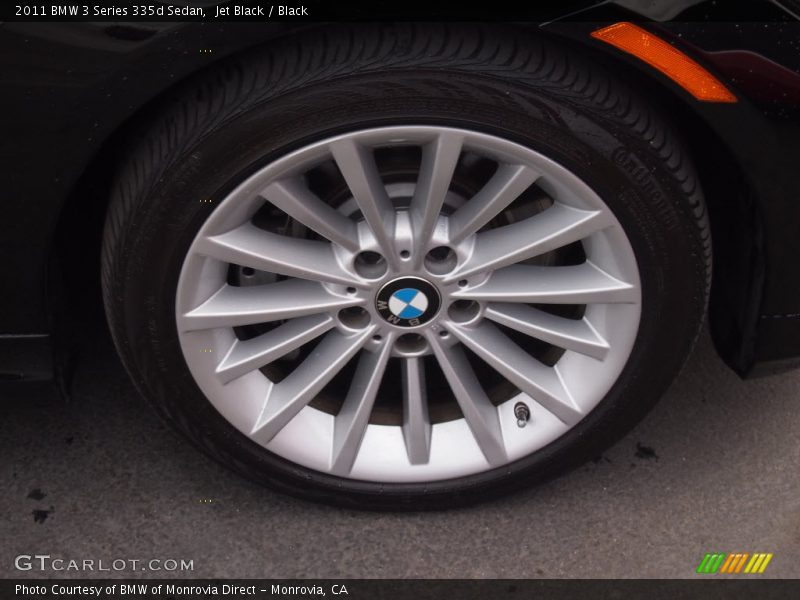 Jet Black / Black 2011 BMW 3 Series 335d Sedan