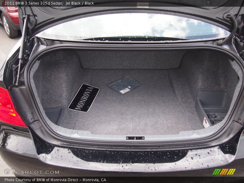 Jet Black / Black 2011 BMW 3 Series 335d Sedan
