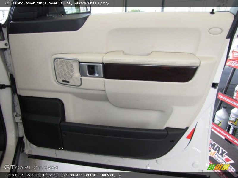 Alaska White / Ivory 2008 Land Rover Range Rover V8 HSE