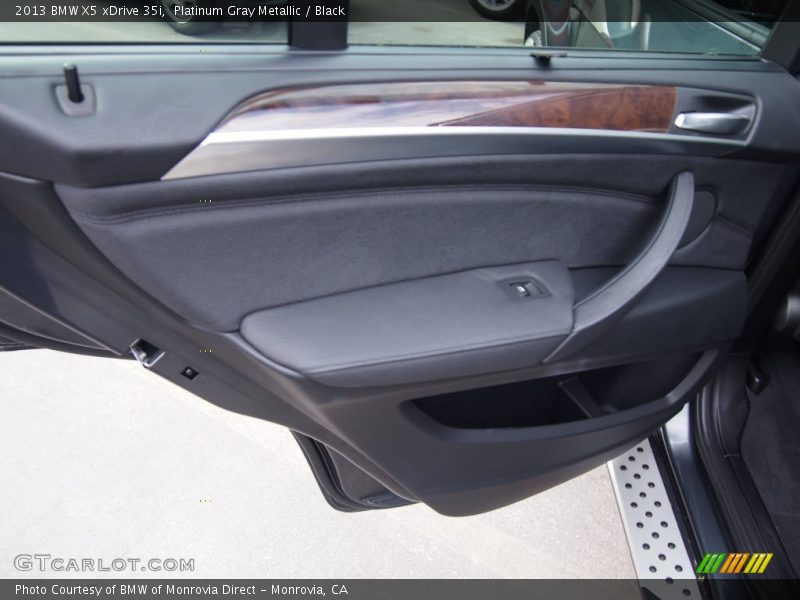 Platinum Gray Metallic / Black 2013 BMW X5 xDrive 35i